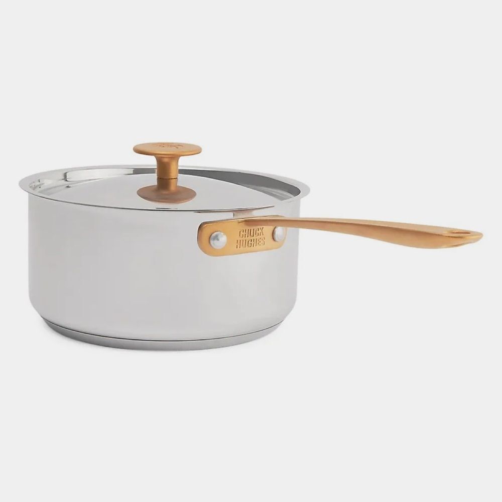 Chuck Hughes

1-Ply Stainless Steel 2.75 L Saucepan With Lid